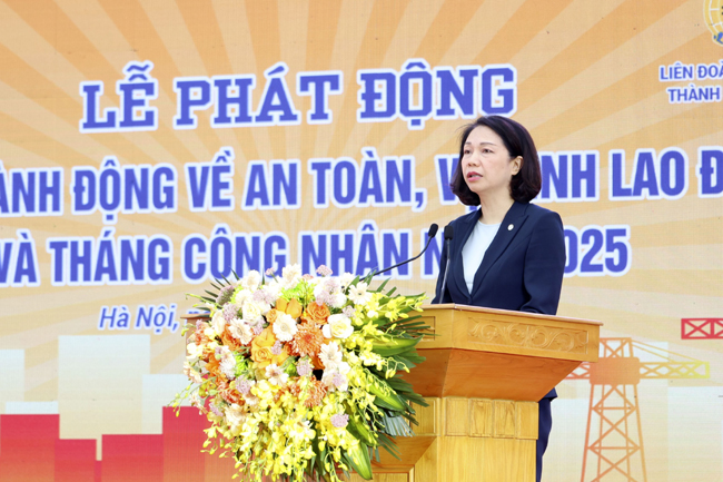 Hà Nội phát động Tháng hành động về An toàn vệ sinh lao động, Tháng Công nhân năm 2025