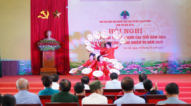 Hội Người cao tuổi Cụm thi đua số 3 tổng kết công tác Hội và phong trào thi đua năm 2024