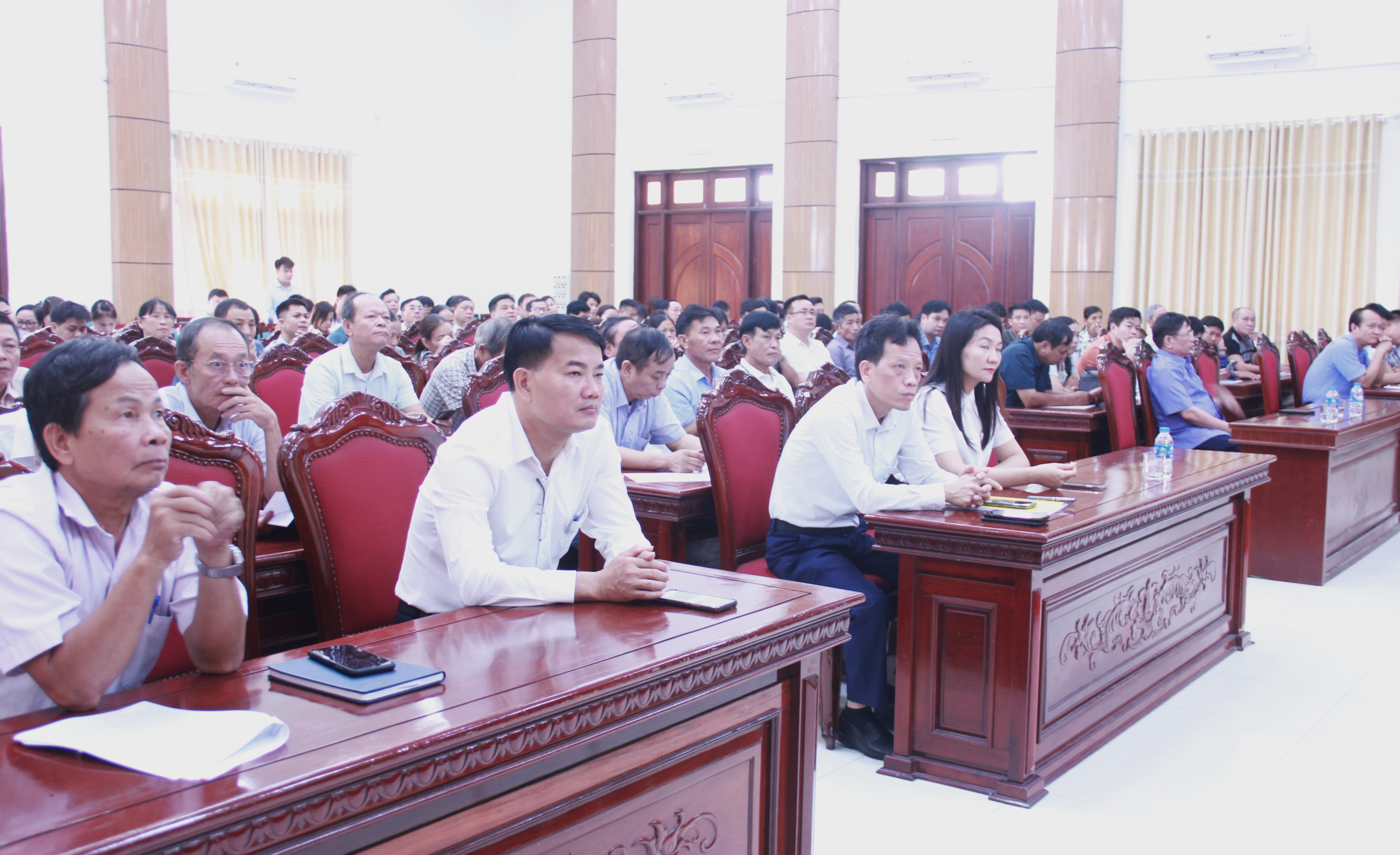 Thạch Thất -174 cán bộ MTTQ được tập huấn nghiệp vụ năm 2024