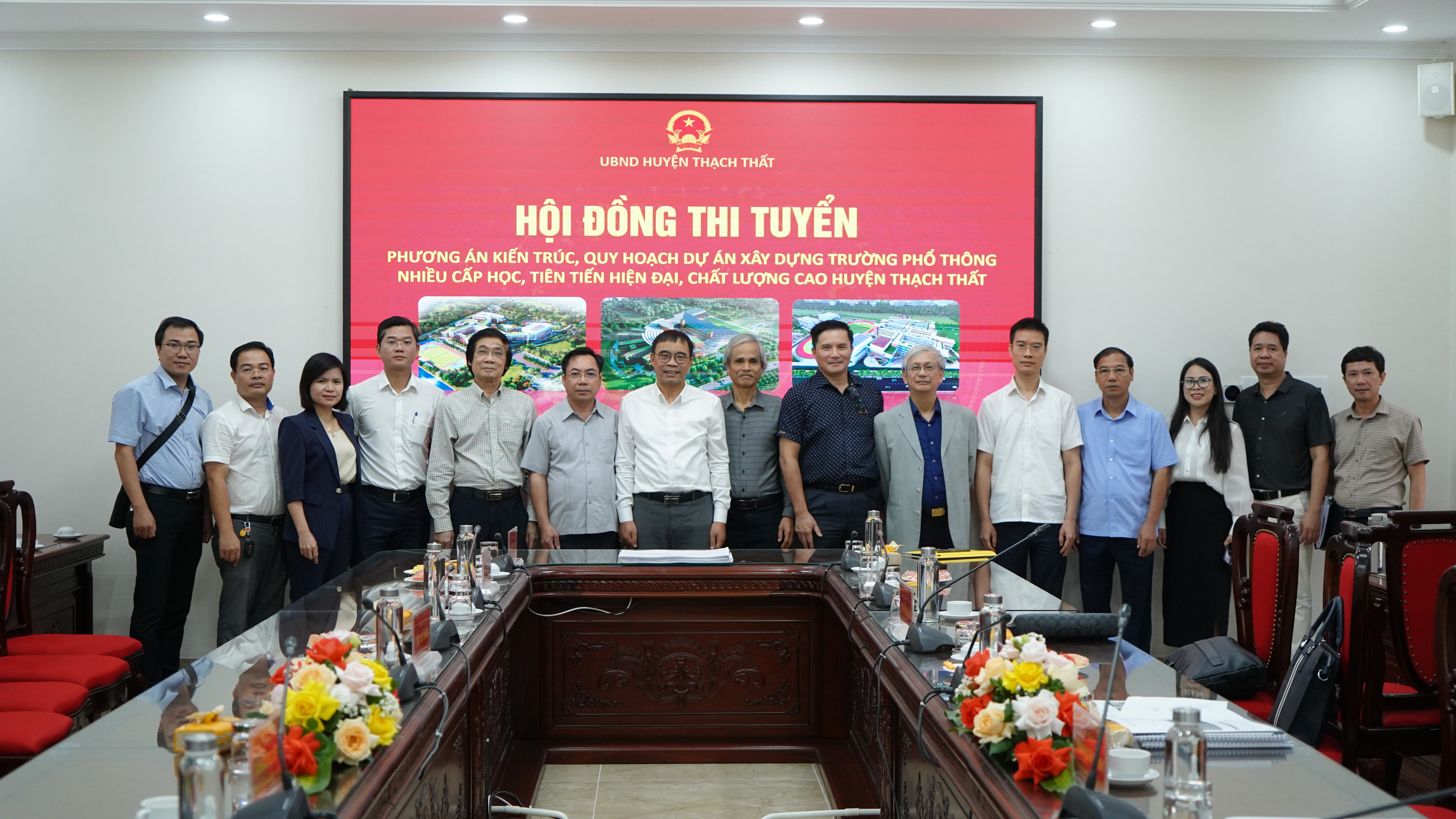 Huyện Thạch Thất -Thi tuyển phương án kiến trúc, quy hoạch Dự án đầu tư xây dựng Trường phổ thông nhiều cấp học, tiên tiến hiện đại, chất lượng cao 