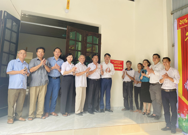 Lễ khánh thành, bàn giao nhà Đại đoàn kết tại xã Bình Yên