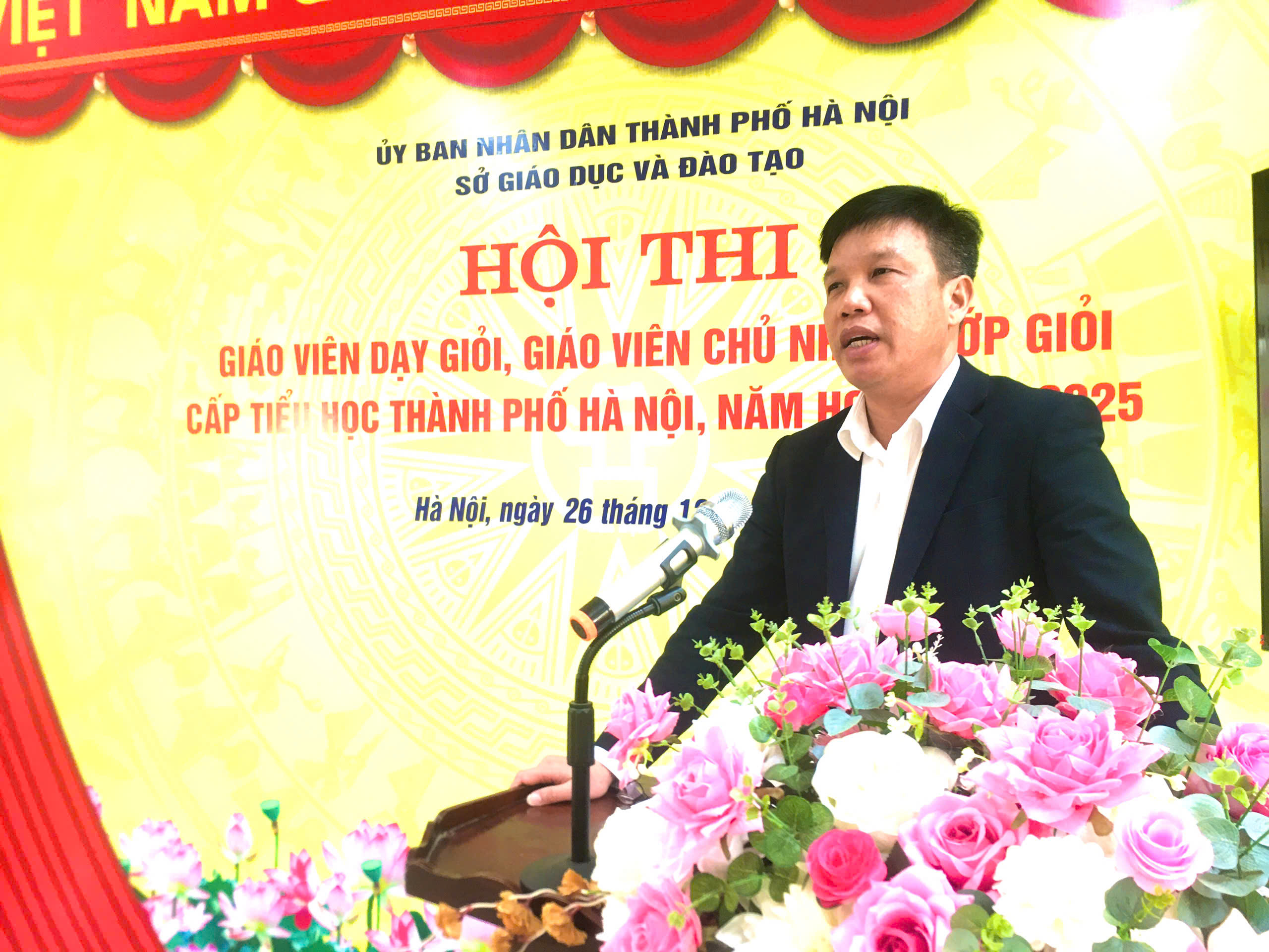 Hội thi giáo viên dạy giỏi, giáo viên chủ nhiệm giỏi cấp Tiểu học thành phố Hà Nội năm học 2024 - 2025