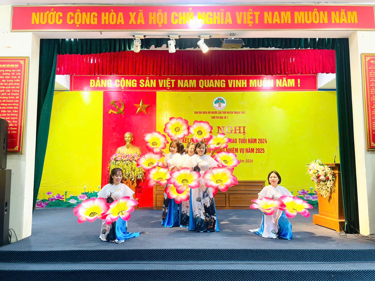 Cụm thi đua số 1 Hội Người cao tuổi huyện Thạch Thất tổng kết công tác Hội Người cao tuổi năm 2024