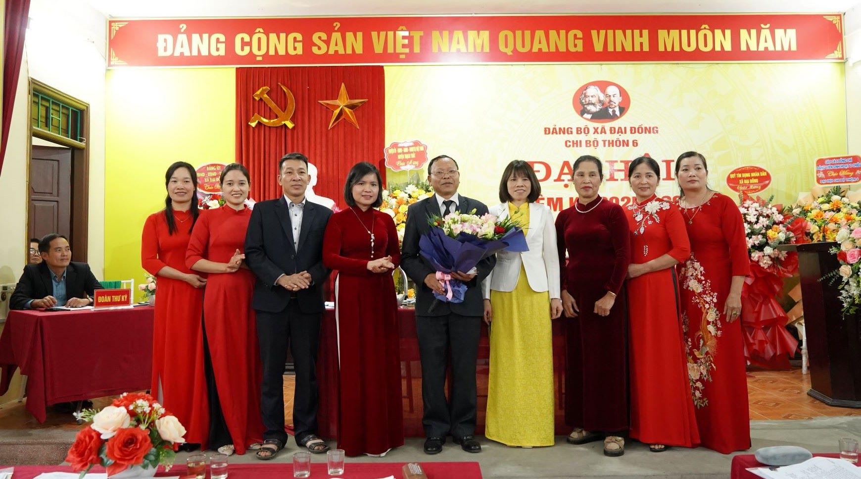 Chi Bộ 6, Đảng bộ Đại Đồng tổ chức thành công Đại hội nhiệm kỳ 2025-2027