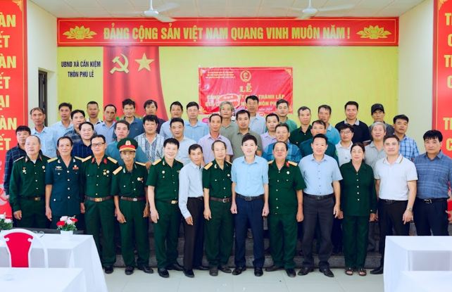 Thành lập Câu lạc bộ cựu quân nhân thôn Phú Lễ, xã Cần Kiệm